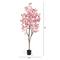 6ft. Potted Pink Cherry Blossom Artificial Tree